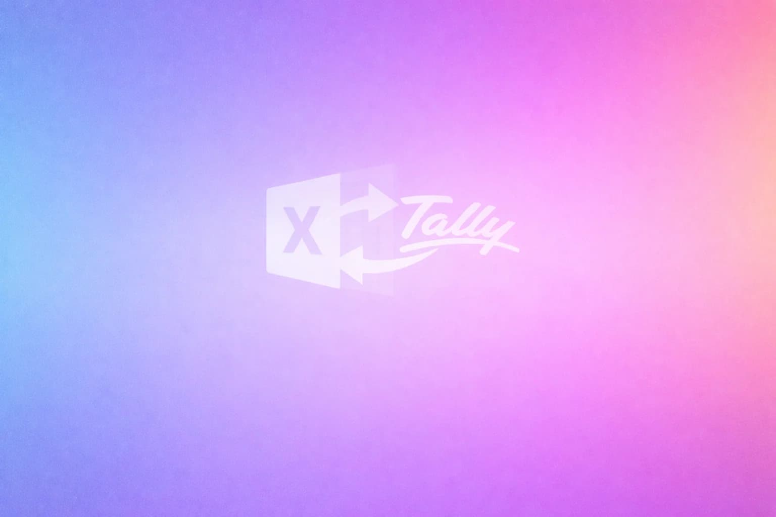 Excel to Tally Import Utility