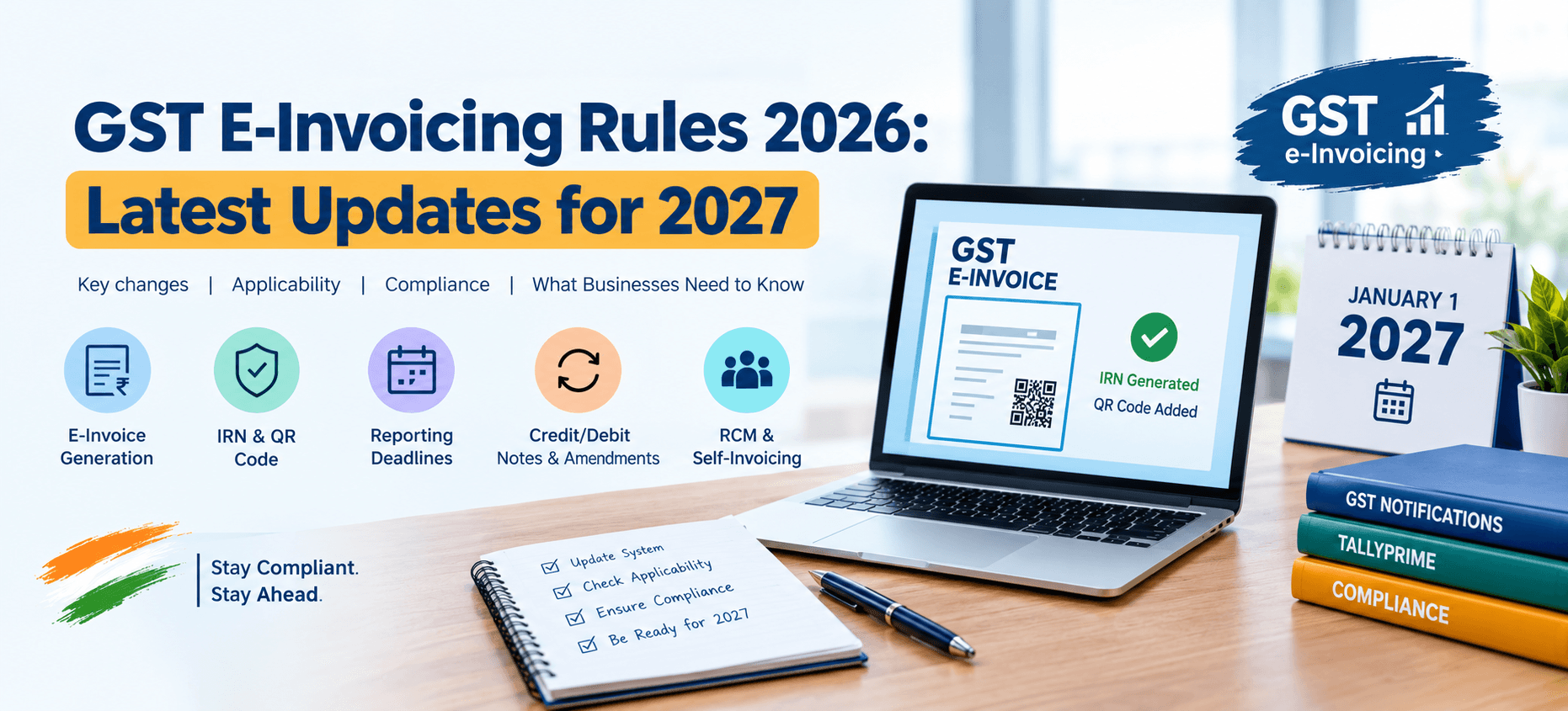 GST E-Invoicing Rules 2026: What's Changing from January 1, 2027?
